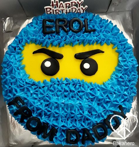 Ninjago Cake Ninjago Cake Easy, Birthday Cale, Ninjago Cake, Ninjago Cakes, Ninjago Birthday Party, Ninjago Birthday, 5th Birthday Cake, Ninja Birthday, 5 Birthday