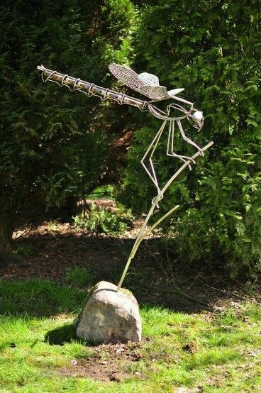 Goliath Heron, Art Fer, Garden Junk, Welding Art Projects, Metal Tree Wall Art, Metal Yard Art, Metal Garden Art, Have Inspiration, Sculpture Metal