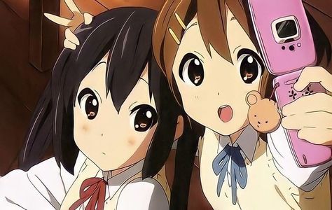 Yui And Azusa, K On Header, K On Banner, K On Pfp, Rentry Img, Azusa K On, K-on Icons, Slice Of Life Anime, Kyoto Animation