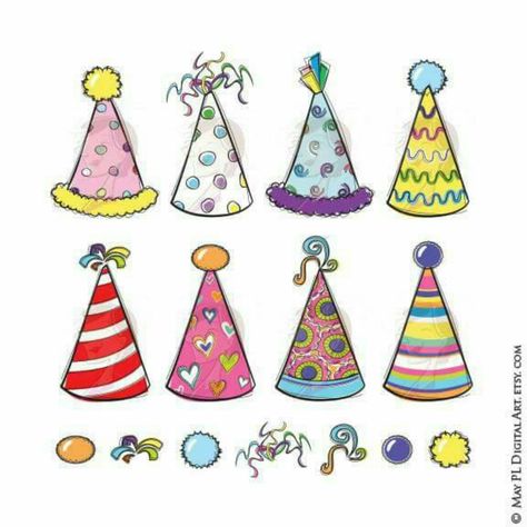 Should you want to make your own New Year's Eve invitations, you can find my party hats clip art here https://goo.gl/pWCNjr #NewYearsEve #Celebrations #Party #Hats #Clipart Party Hat Tattoo Ideas, Party Hat Tattoo, Birthday Hat Drawing, Party Hat Drawing, Party Doodles, Diy Tea Party Hats, Whimsical Doodles, Party Hat Template, Diy Invitation Card