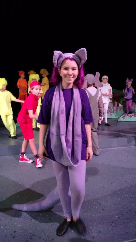 Seussical Kids-The Bridge School production, January 2018. Sour Kangaroo Jungle Citizens Seussical, Seussical Sour Kangaroo, Seussical The Musical Costumes, Sour Kangaroo Costume Seussical, Suessical Costumes, Sour Kangaroo, Seussical Musical, Musical Makeup, Kangaroo Costume