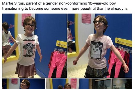 A Mom Thanked A Girls’ Clothing Store For Making Her Gender-Nonconforming Kid Feel Welcome - BuzzFeed News Gender Nonconforming Fashion, Boys Fashion Trends, Gender Nonconforming, Girls Clothing Stores, Reading Rainbow, His Smile, 2017 Fashion Trends, Alt Fashion