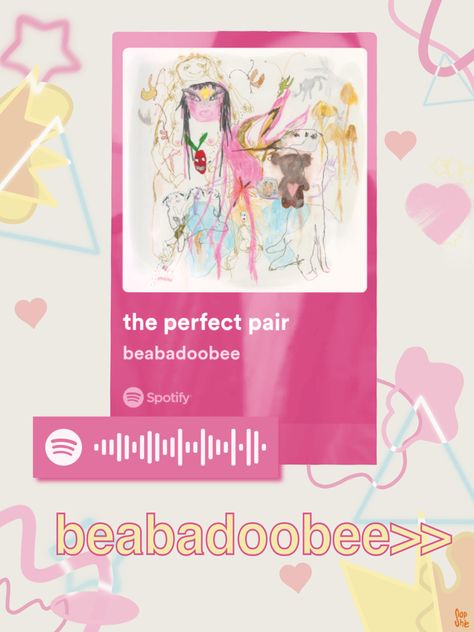 whos the real perfect pair?? ♥︎ The Perfect Pair Beabadoobee, Perfect Pair Beabadoobee, Beabadoobee Spotify, Spotify Codes, Spotify Code, Perfect Pair, Coding, Collage, Music