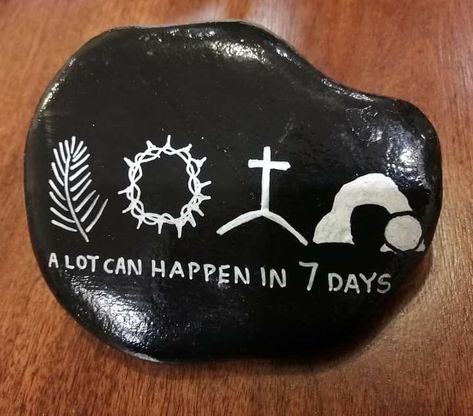 Window Washing, Diy Rock Art, Christian Rock, Christian Crafts, Christian Bible Study, Painted Rocks Craft, Church Crafts, Painted Rocks Diy, Rock Painting Ideas Easy