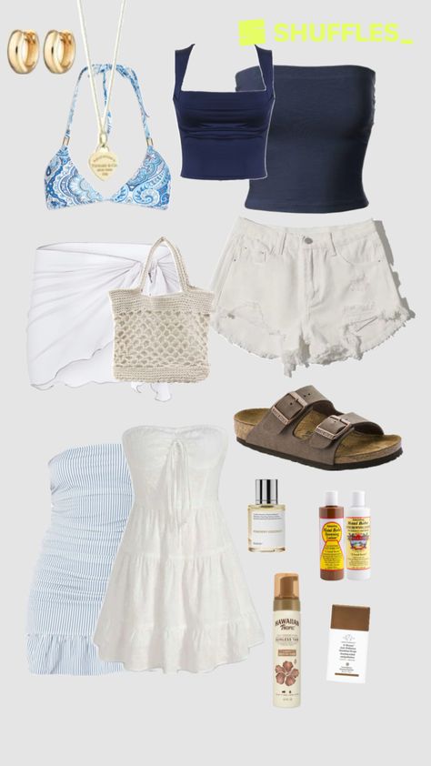 Teen Vacation Outfits, Cute Vacation Outfits Tropical, Vacation Outfits Teen, Cruise Outfits For Teens, Mexico Resort Outfits, Hawaii Fits, Cruise Ship Outfits, Teen Vacation, Cruise Fits