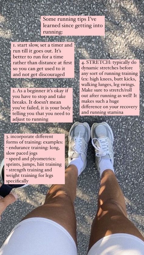 Running Routine For Fat Loss, Workout Running Plan, Run Aesthetic, Running Workout Plan, Running Plan For Beginners, Walking Tips, Matcha Girl, Running Aesthetic, Runners Workout