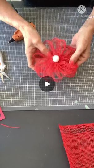 Flat Burlap Flower Tutorial | Here is an easy and fun burlap flower tutorial, perfect for summer and patriotic holiday decor! ❤️🇺🇸🇺🇸🌞 | By Hearts & Halos Designs by SherryFacebook Burlap Flower Tutorial, Burlap Flower, Burlap Flowers, Patriotic Holidays, Flower Tutorial, Burlap, Holiday Decor, Flowers, Design