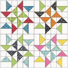 The QuiltNotes Learning Center: Windy Day Quilt Block Tutorial | Block of the Day 2023 | AccuQuilt Quarter Square Triangle Quilt Blocks, Weathervane Quilt Block, Two Block Quilts, 6” Quilt Blocks, 12” Quilt Blocks, Block Quilt Patterns, Easy Quilting Projects, Easy Quilting, Triangle Quilt Pattern