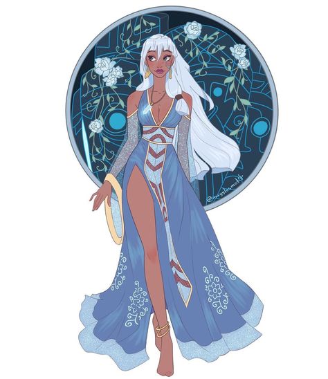 Kida Disney, Descendants Clothes, Kida Atlantis, Princess Kida, Disney Animation Art, Disney Princess Villains, Ariel Cosplay, Princess Design, Atlantis The Lost Empire