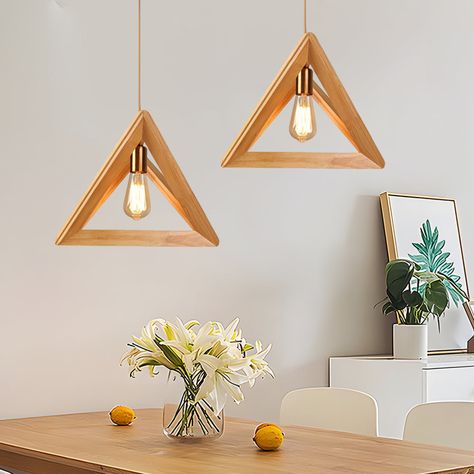 This geometric wooden pendant light outlines an elegant and simple shape with exquisite craftsmanship. It is durable and will not rust or deform.
This wooden pendant lamp can not only create a natural and comfortable atmosphere, but also show off your elegant taste. It is very suitable for the living room, bedroom, dining room, office, hotel and other space.
This island light with simple structure, and the hanging wire can be adjusted, which is suitable for ceilings of different height. A hanging light fixture that combines decoration and lighting can add a unique charm to your space.



Product Details
 
 
 
 Product Type 
 Pendant Light 
 
 
 Style 
 Modern 
 
 
 Colour 
 Light wood 
 
 
 Number of Lights 
 1-Light 
 
 
 Material 
 Wood 
 
 
 Shade Material 
 
 Wood 
 
 
 Shade Shape Minimalist Pendant Light, Wooden Pendant Light, Wooden Pendant Lamp, Pendant Light Styles, Minimalist Pendant, Wooden Pendant Lighting, Light Style, Office Hotel, Wood Shades