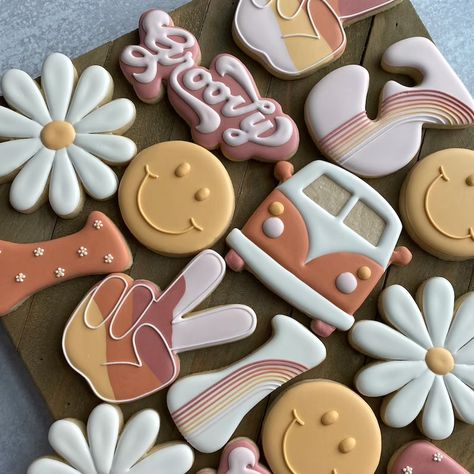 Cute Birthday Ideas, Sugar Cookie Designs, Cute Baking, Cute Snacks, Fancy Cookies, Cute Birthday Cakes, Sweet Snacks Recipes, Delicious Snacks Recipes, Birthday Food