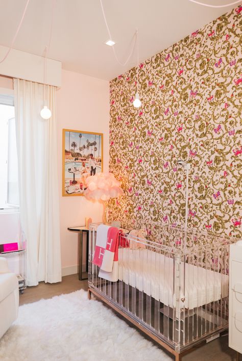 Bright Nursery, Nursery Reveal, Baby Nursery Inspiration, Big Kid Bed, Unique Nursery, Nursery Room Design, Dream Nurseries, Adjustable Mattress, Glam Room