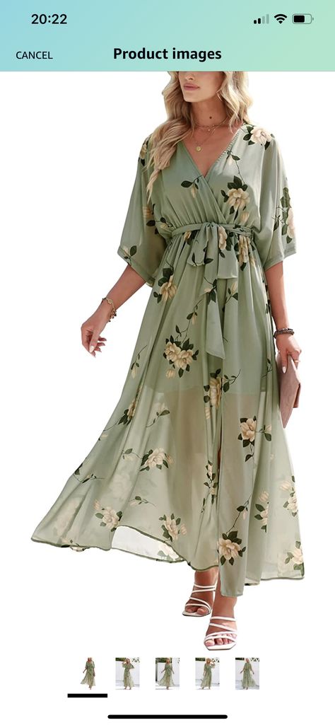 Beach Wedding Guest, Loose Kimono, Long Sleeve Boho Dress, Kimono Maxi Dress, Floral Print Dress Long, Dress Wrap, Super Cute Dresses, Cute Summer Dresses, Floral Kimono