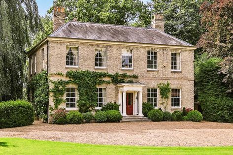 Country House Exterior, Georgian Architecture, Dream Cottage, Countryside House, Georgian Homes, English Country House, French Country House, English Cottage, Dream House Exterior