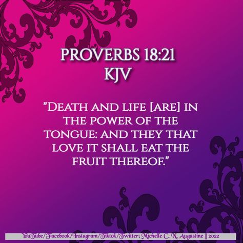 The Power Of The Tongue, Power Of The Tongue, The Tongue, The Fruit, That's Love, Christian Quotes, Proverbs, Love It, Fruit