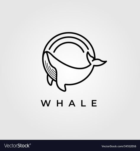 Whale Logo Design Ideas, Rabbit Design Illustration, Whale Logo Design, Diving Logo, Whale Humpback, Travel Agency Logo, Whale Fish, Logo Circular, Sea Artwork