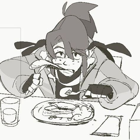 OCs gotta eat too #crazyflush Eating Poses, Celine Kim, Grace Liu, Hug Pose, Drawing Expressions, Daiquiri, Art Poses, Drawing Poses, Drawing Reference Poses