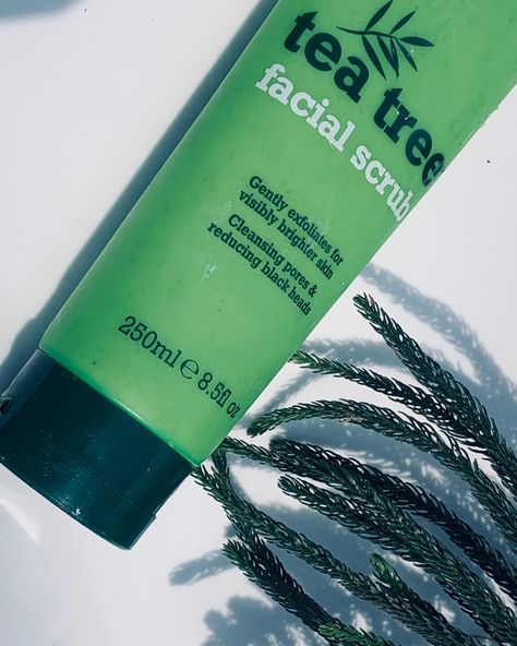 My Skins BFF: Tea Tree Facial Scrub 🍀 I’ve been loving how it leaves my skin fresh,clean one Oh-so-smooth Perfect for those moments when my skin needs a little pick me up, Have you tried a tea tree scrub before let me know your faves below #SkinCareRoutine #ugcjourney #ugcportfolio Tea Tree Facial Scrub, Tree Scrub, Tea Tree Scrub, Facial Scrub, Facial Scrubs, Fresh And Clean, My Skin, Have You Tried, Tea Tree