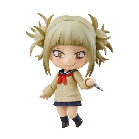 Toga Nendoroid, The League Of Villains, Smiling Expression, League Of Villains, Nendoroid Anime, Ochako Uraraka, Anime Figurines, Png Icons, The League