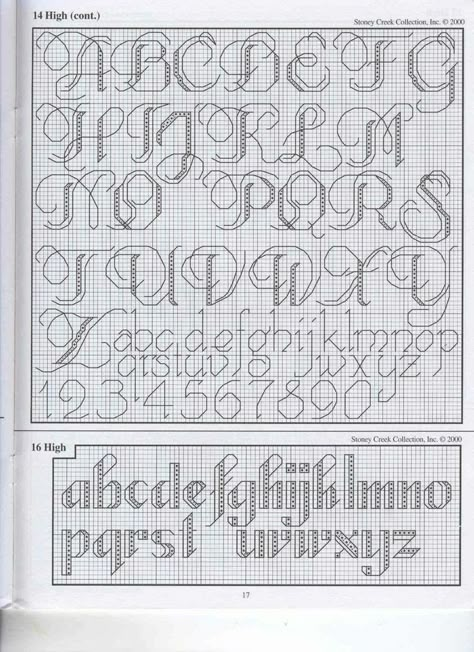 Stitch Lettering, Motifs Blackwork, Cross Stitch Letter Patterns, Blackwork Embroidery Patterns, Blackwork Cross Stitch, Stitch Letters, Alphabet Patterns, Unique Cross Stitch, Cross Stitch Alphabet Patterns