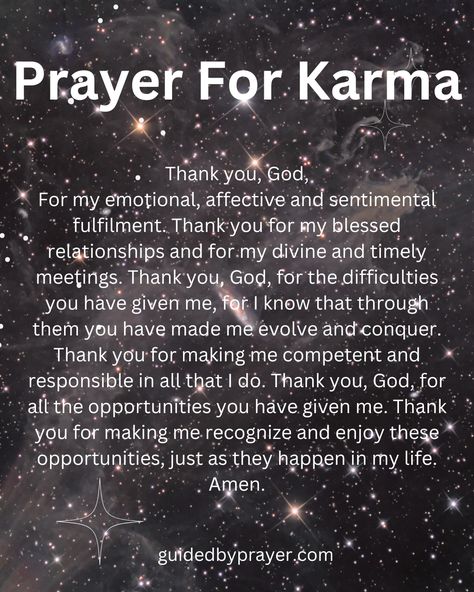 A prayer for karma may involve asking for guidance to make wise choices, to act with compassion and kindness towards others, and to cultivate positive intentions in all aspects of life. Karma Prayers, Karma Affirmations, Karma Cleanse, Karma Spell, Positive Intentions, Comforting Bible Verses, Aspects Of Life, Chakra Affirmations, Magic Spell Book