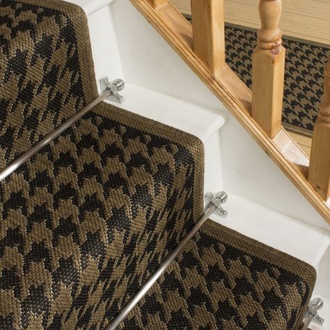 Stair Carpet Runner, Kitchen Carpet Runner, Stair Rods, Flat Weave Carpet, Stair Carpet, Hallway Carpet Runners, Carpet Decor, Brown Carpet, Hallway Carpet