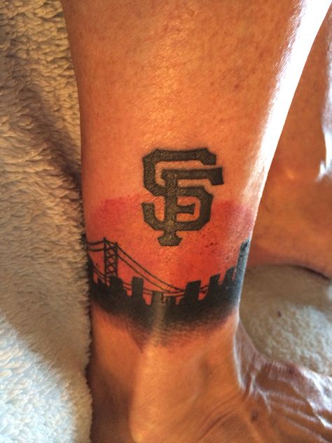 SF Giants ankle tattoo San Francisco Giants Tattoo, Tattoos Ankle, Pinterest Tattoo Ideas, Awesome Animals, Sf Giants, Ankle Tattoo, Play Ball, San Francisco Giants, New York Giants