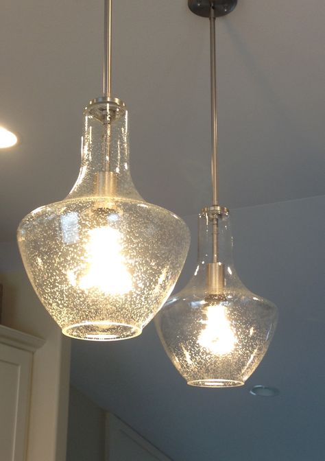 Kichler  Seeded Glass  Pendant Lights Glass Kitchen Pendant Lights, Pendant Lights Over Kitchen Island, Seeded Glass Pendant Light, Pendant Lights For Kitchen, Lights Over Kitchen Island, Seeded Glass Pendant, Lights For Kitchen, Diy Pendant Light, Glass Pendant Lights