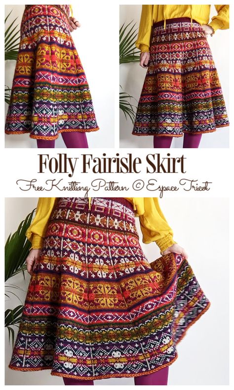 Knitted Skirts For Women, Free Knit Dress Patterns For Women, Free Knit Skirt Pattern, Free Crochet Skirt Patterns For Women, Boho Knitting Patterns Free, Advanced Knitting Patterns, Crochet Along 2023, Sweater Dress Knitting Pattern, Knitting Skirt Pattern