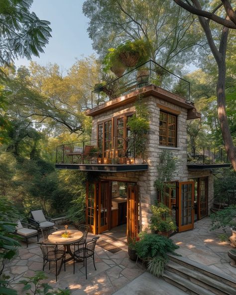 Tiny House Inspiration, Tiny House Cabin, House Goals, Dream House Exterior, Tiny House Design, Dream House Decor, Dream Home Design, Container House, House Inspiration