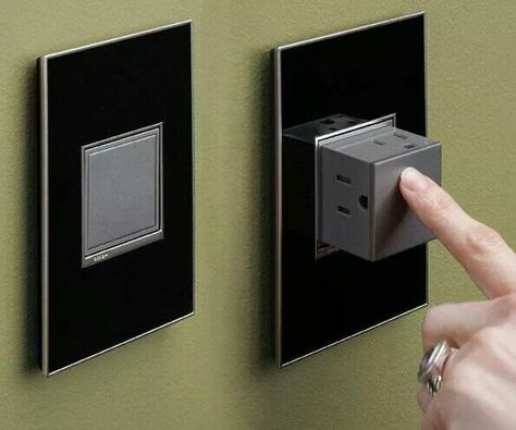 . Diy Gadgets, Kabinet Dapur, Wall Outlet, Friends Diy, Toy Art, Home Technology, Yanko Design, Pop Out, Home Gadgets