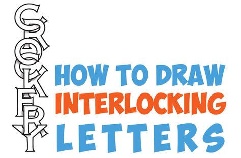 Lettering and Drawing Letters – How to Draw Step by Step Drawing Tutorials 3d Drawing Tutorial, Different Lettering Styles, Bubble Drawing, Graffiti Art Letters, Pretty Writing, Lettering Styles Alphabet, Happy Drawing, Pretty Letters, How To Draw Steps