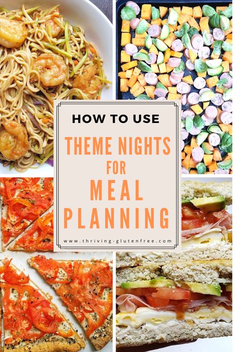 Weekly Dinner Theme Nights, Themed Meal Planning, Weekly Meal Plan Theme, Weekly Meal Plan Theme Nights, Theme Meal Planning, Meal Planning Theme Nights, Meal Themes Weekly, Themed Weekly Meal Plan, Meal Plan Theme Nights