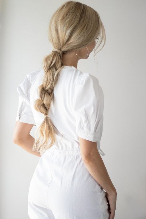 3 EASY BRAIDED PONYTAIL HAIRSTYLE TUTORIAL | www.alexgaboury.com Easy Ponytails, Alex Gaboury, Unique Braided Hairstyles, Box Braids Pictures, Ponytail Hairstyles Tutorial, Look Festival, Fall Hair Trends, Hairstyle Look, Braided Hairstyles Easy