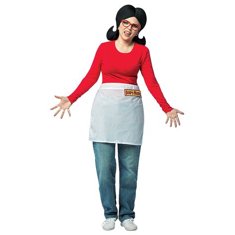 Spice Rack Costume, Linda Bobs Burgers, Bobs Burgers Costume, Burger Costume, Foam Wig, Adult Women Halloween Costumes, Louise Belcher, Foam Wigs, Black Bob