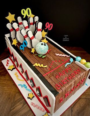 The Bake More: Bowling Alley Cake Paper Lollipop, Bowling Cake, Bowling Lane, Wilton Fondant, Ender 3 V2, Bowling Birthday Party, Chocolate Sugar Cookies, Bowling Party, Bowling Alley