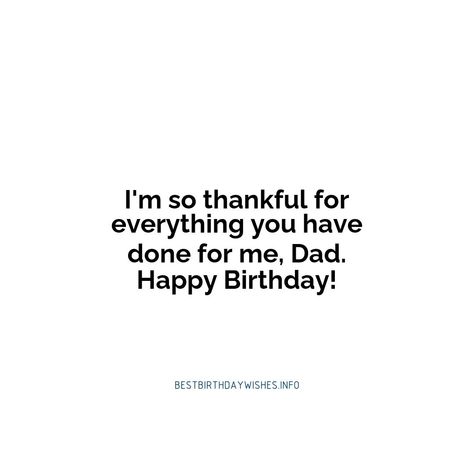 Birthdays are special occasions and they provide us with the perfect opportunity to let our loved ones know just how much they mean to us. When it com... | # #BirthdayWishes Check more at https://www.ehindijokes.com/birthday-wishes-for-father/ Wishes For Father Birthday, Birthday Quotes For Dad From Daughter, Bday Wishes For Father, Best Birthday Wishes For Father, Father Birthday Wishes, Happy Birthday Dad Cards, Birthday Message For Father, Birthday Wishes For Dad, Birthday Wishes For Father