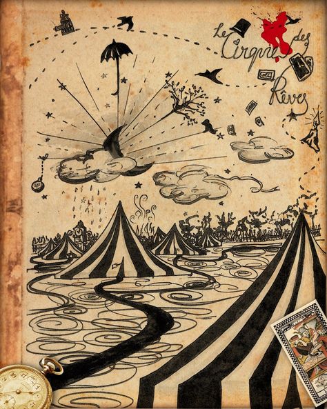 Textiles Coursework, Midnight Circus, The Night Circus, Circus Aesthetic, Dark Circus, Circus Poster, Night Circus, Circus Art, Circus Theme