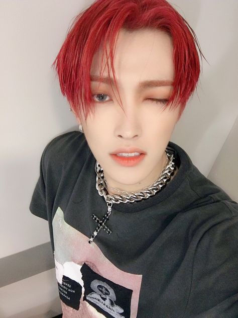 190915 #ATEEZ twitter update #Hongjoong Hoong Joong Red Hair, Park Seong-hwa, Got7 Jackson, Kim Hongjoong, Jackson Wang, Fan Fiction, Vixx, Kpop Guys, Blackpink Rose