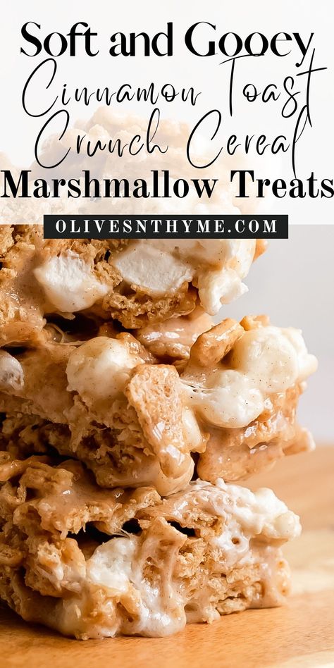 Cinnamon Crunch Bars, Rice Krispie Treats Cinnamon Toast Crunch, Cinnamon Toast Crunch Marshmallow Treats, Recipes Using Cinnamon Toast Crunch, Cinnamon Toast Crunch Rice Crispy Treats, Cinnamon Toast Crunch Treats, Cereal Desserts, Cinnamon Toast Crunch Bars, Fall Desert