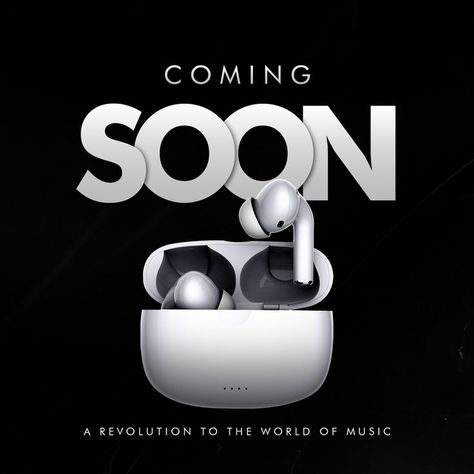 Brace yourself... elites are coming on the floor. Follow SALT for better music experience #music #experience #better #elites #comingsoon #brace #sound #musicindustry #tws #earbuds #soundbetterwithsaltgears #switchtosaltgears #trending Earpods Creative Ads, We Are Coming Soon Poster, Earbuds Ads, Earbuds Design, Experience Music, Tws Earbuds, Digital Advertising Design, Color Pencil Illustration, Social Media Advertising Design