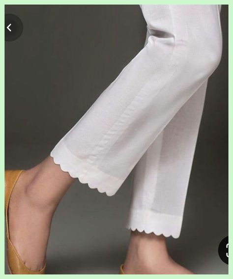 Capri Designs, Trouser Pants Pattern, Stylish Pants Women, Women Trousers Design, Capri Design, Salwar Pants, Womens Pants Design, Simple Kurta Designs, Simple Kurti Designs