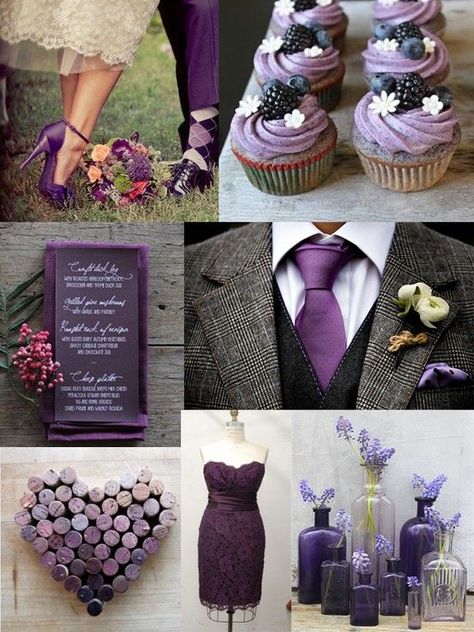 Purple Wedding Inspiration, Purple Wedding Theme, Wedding Palette, Wedding Inspiration Board, Gray Weddings, Wedding Wishes, Iphone App, Wedding Planners, Purple Wedding