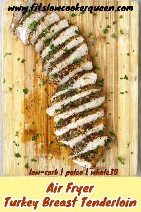 Breast Tenderloin Recipes, Turkey Breast Tenderloin Recipes, Turkey Breast Tenderloin, Slow Cooker Whole Turkey, Air Fryer Turkey Breast, Rotisserie Turkey, Turkey Tenderloin Recipes, Keto Air Fryer Recipes, Cauliflower Side Dish