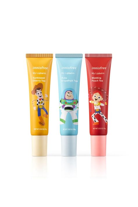 Kids Lip Balm, Toy Story Collection, Grapefruit Tea, Girls Lip Gloss, Cherry Tea, Baby Products Packaging, Face Care Tips, Spa Birthday Parties, Basic Skin Care Routine