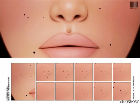 Download Details N59 Mole for Sims 4 at ModsHost NOW! 10 Colors 10 Custom Thumbnail Skin Details Category The preview image was taken with HQ mod Please note that the colors and shapes of the content you download may vary depending on your skin color and face shape Recoloring not allowed Enjoy! #sims4cc #makeup #videogames #mods #gaming #sims Sims 4 Cc Dimples, Cc Shopping, Sims 4 Tsr, Sims 4 Cas Mods, Sims 4 Family, The Sims 4 Skin, Play Sims 4, Sims Packs, Pelo Sims