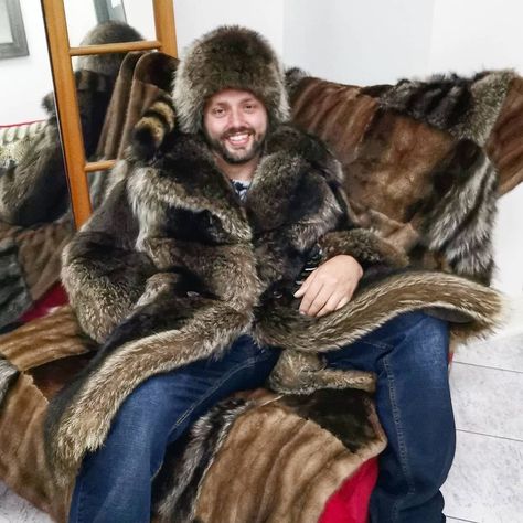 Nortika Furs (@nortikarfurs) • Instagram photos and videos Mens Fur Coat, Coyote Fur, Wild Wolf, Fur Fashion, Duke And Duchess, May 17, Fur Coat, Winter Fashion, Couch