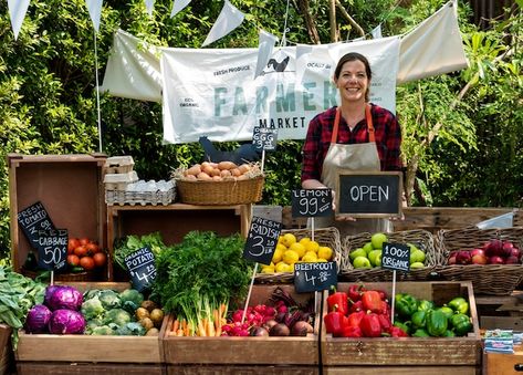 Selling At Farmers Market, Sell At Farmers Market, Food To Sell, Healthy Sport, Organic Market, Organic Eggs, Farm Market, Diy Water, Local Farmers Market