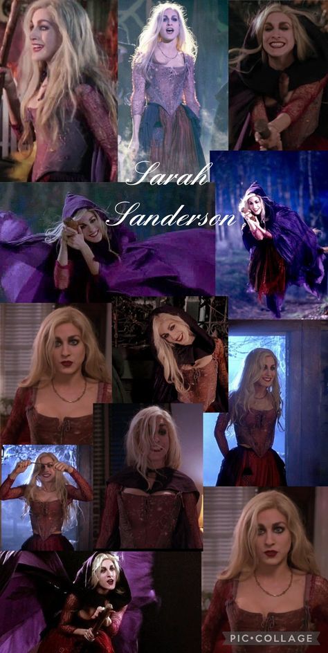 Sarah Sanderson Nails, Sara Sanderson Makeup, Sara Sanderson Costume Diy, Sarah Sanderson Outfit, Sarah Sanderson Wallpaper, Sarah Jessica Parker Hocus Pocus, Sarah Sanderson Aesthetic, Sarah Sanderson Makeup, Sarah Hocus Pocus