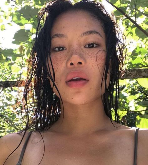 Wet Hair, A Woman, Hair, Instagram